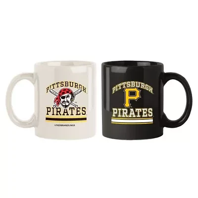 MLB Pittsburgh Pirates Two-Pack 15oz. Color Mug Set