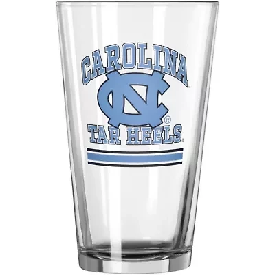 NCAA North Carolina Tar Heels 16oz. Pint Glass Two Pack