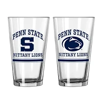 NCAA Penn State Nittany Lions 16oz. Pint Glass Two Pack