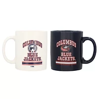 NHL Columbus Jackets Two-Pack 15oz. Color Mug Set