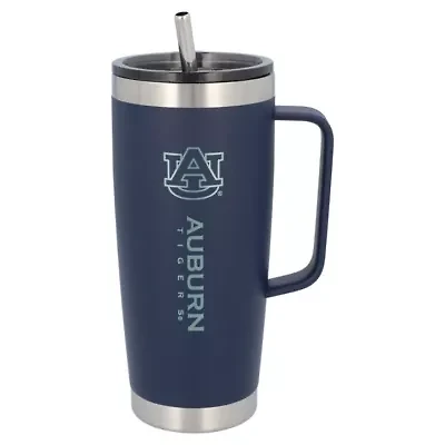 NCAA Auburn Tigers 26oz. Team Color Roadie Tumbler with Handle