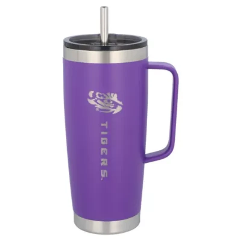 NCAA LSU Tigers 26oz. Team Color Roadie Tumbler with Handle