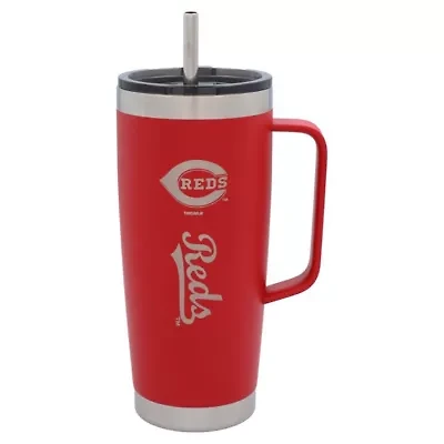 MLB Cincinnati Reds 26oz. Team Color Roadie Tumbler with Handle