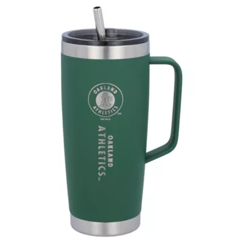 Cooperstown Teams Oakland Athletics 26oz. Team Color Roadie Tumbler with Handle