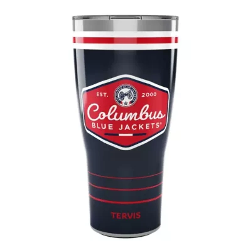 NHL Columbus Jackets 30oz. Retro Stainless Tumbler