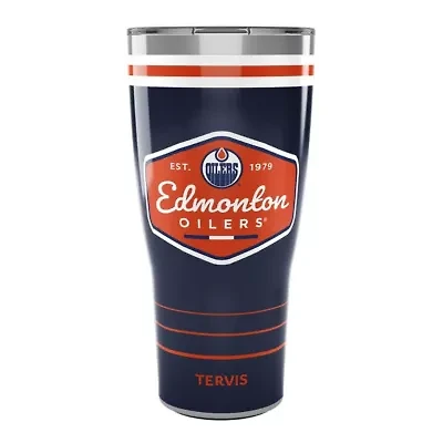 NHL Edmonton Oilers 30oz. Retro Stainless Tumbler