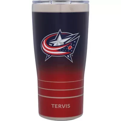 NHL Columbus Jackets 20oz. Ombre Stainless Travel Tumbler