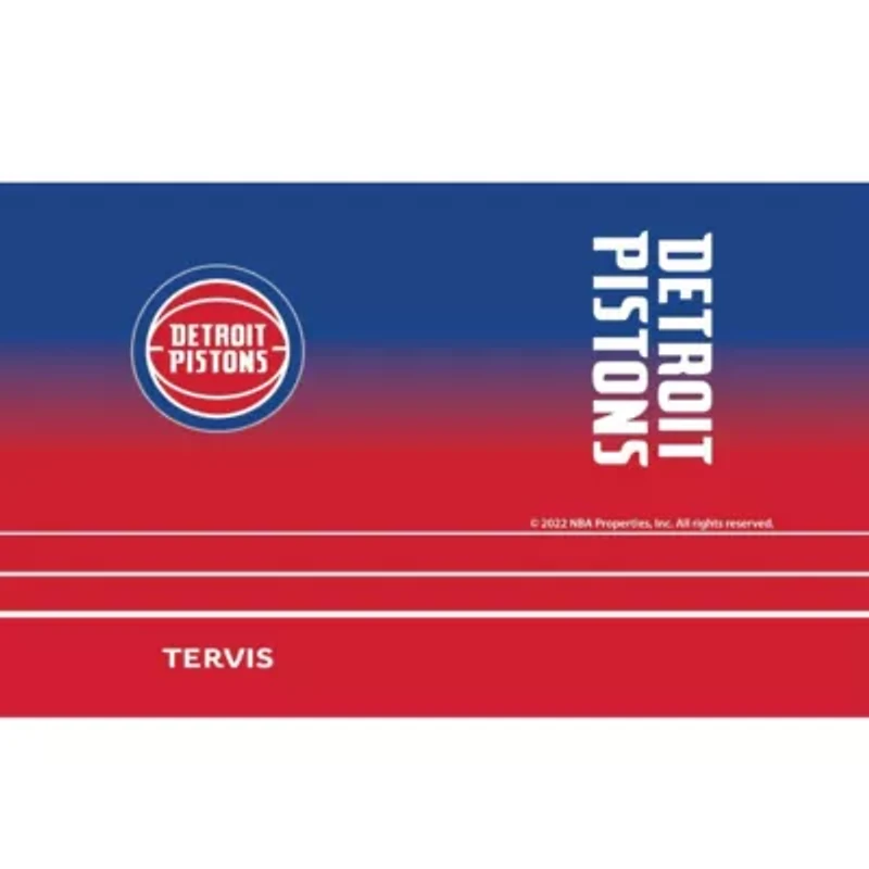 NBA Detroit Pistons 20oz. Ombre Stainless Travel Tumbler