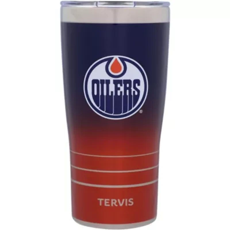 NHL Edmonton Oilers 20oz. Ombre Stainless Travel Tumbler