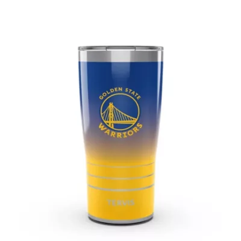 NBA Golden State Warriors 20oz. Ombre Stainless Travel Tumbler