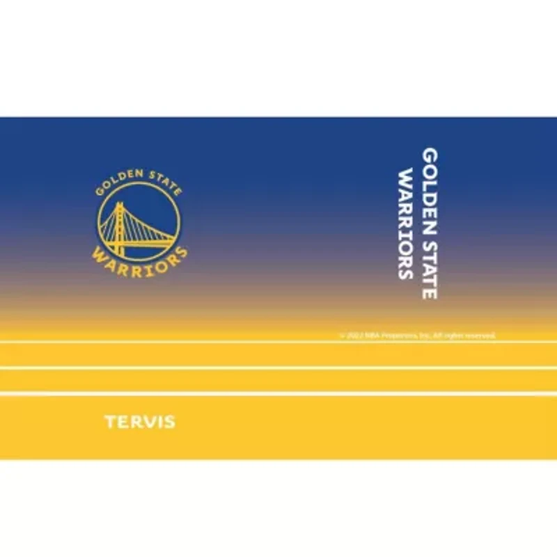 NBA Golden State Warriors 20oz. Ombre Stainless Travel Tumbler