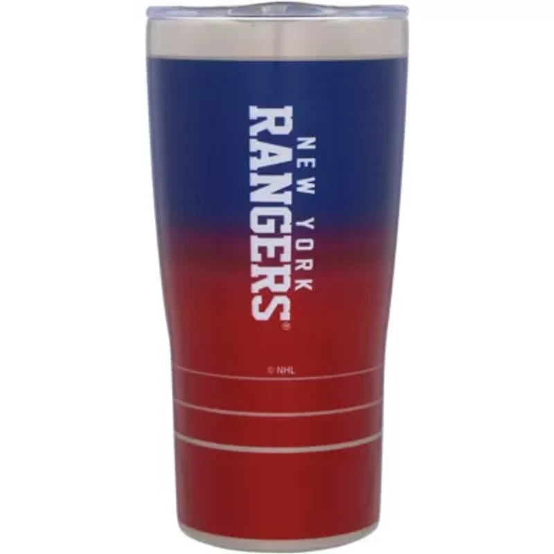 NHL New York Rangers 20oz. Ombre Stainless Travel Tumbler