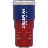 NHL New York Rangers 20oz. Ombre Stainless Travel Tumbler