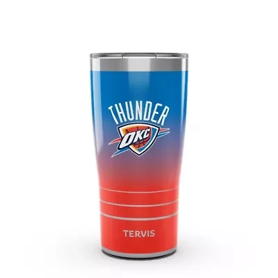 NBA Oklahoma City Thunder 20oz. Ombre Stainless Travel Tumbler