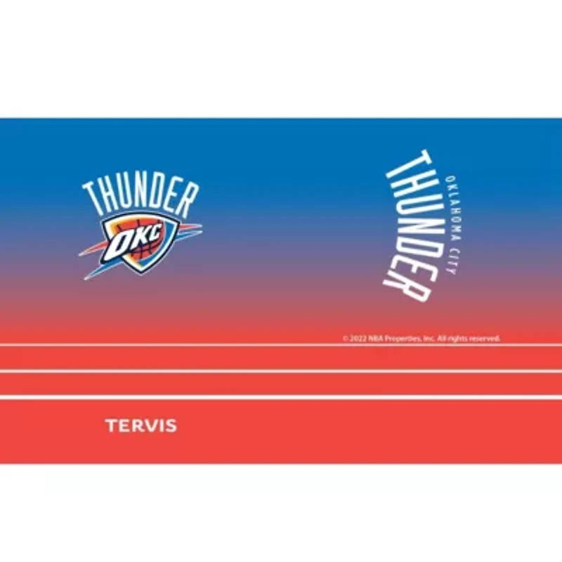 NBA Oklahoma City Thunder 20oz. Ombre Stainless Travel Tumbler