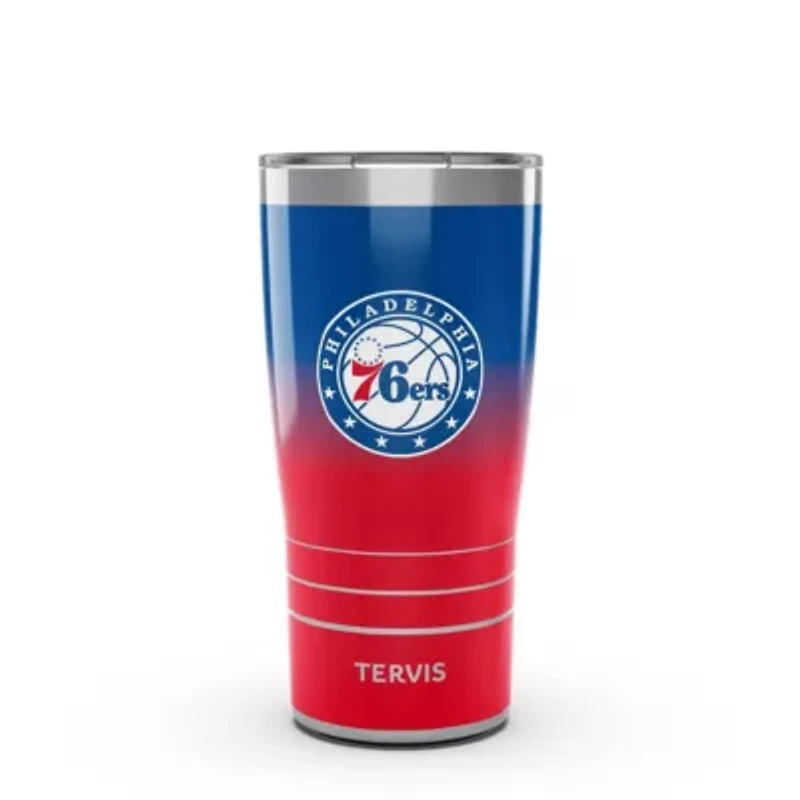 NBA Philadelphia 76ers 20oz. Ombre Stainless Travel Tumbler