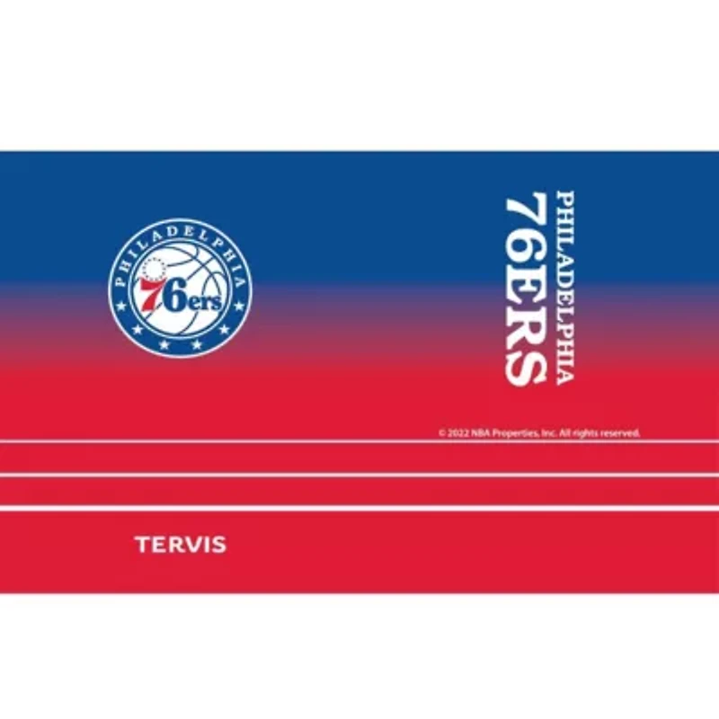 NBA Philadelphia 76ers 20oz. Ombre Stainless Travel Tumbler