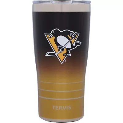 NHL Pittsburgh Penguins 20oz. Ombre Stainless Travel Tumbler