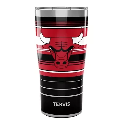 NBA Chicago Bulls 20oz. Hype Stripes Stainless Tumbler