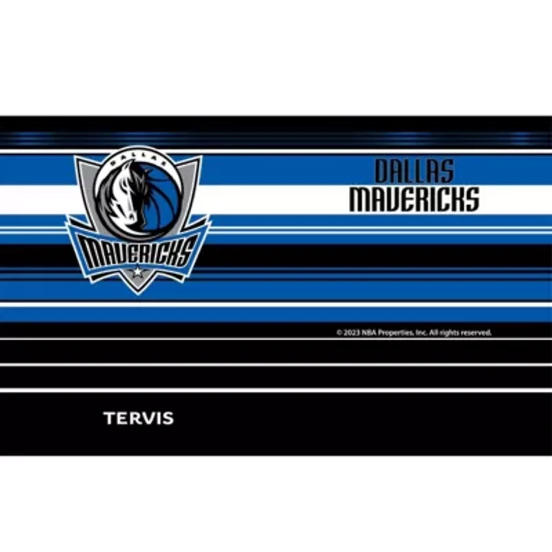 NBA Dallas Mavericks 20oz. Hype Stripes Stainless Tumbler