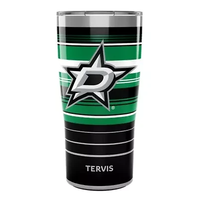 NHL Dallas Stars 20oz. Hype Stripes Stainless Tumbler