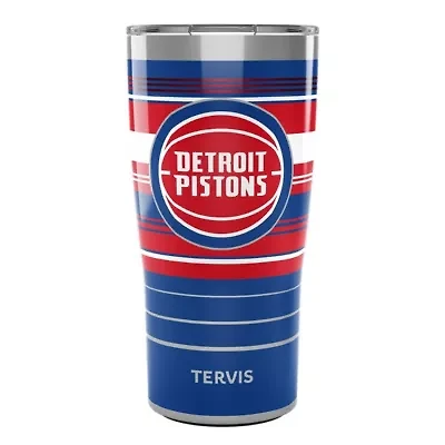NBA Detroit Pistons 20oz. Hype Stripes Stainless Tumbler