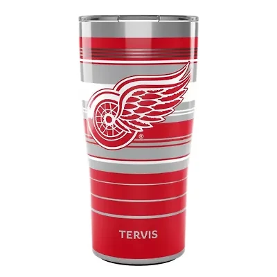 NHL Detroit Wings 20oz. Hype Stripes Stainless Tumbler