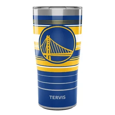 NBA Golden State Warriors 20oz. Hype Stripes Stainless Tumbler