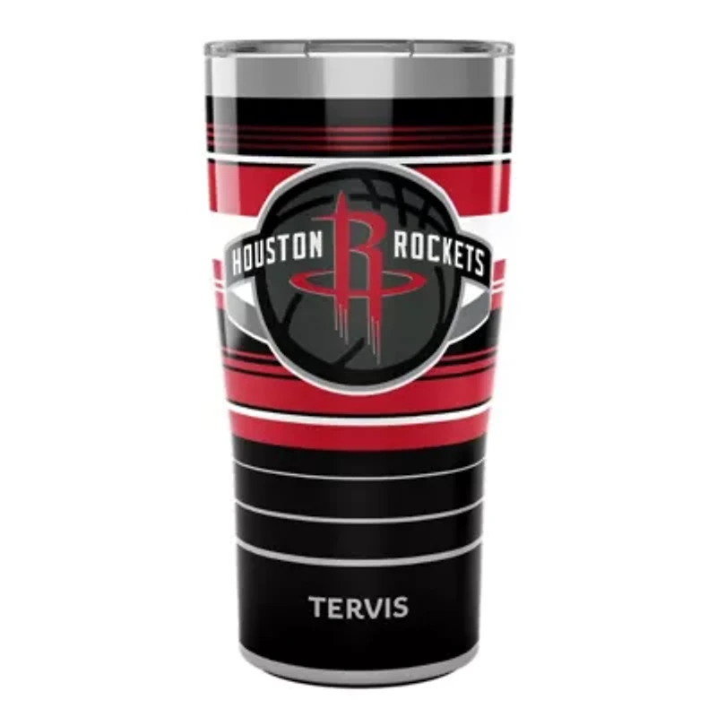 NBA Houston Rockets 20oz. Hype Stripes Stainless Tumbler