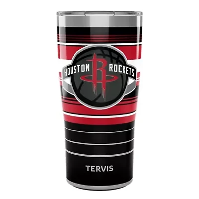 NBA Houston Rockets 20oz. Hype Stripes Stainless Tumbler