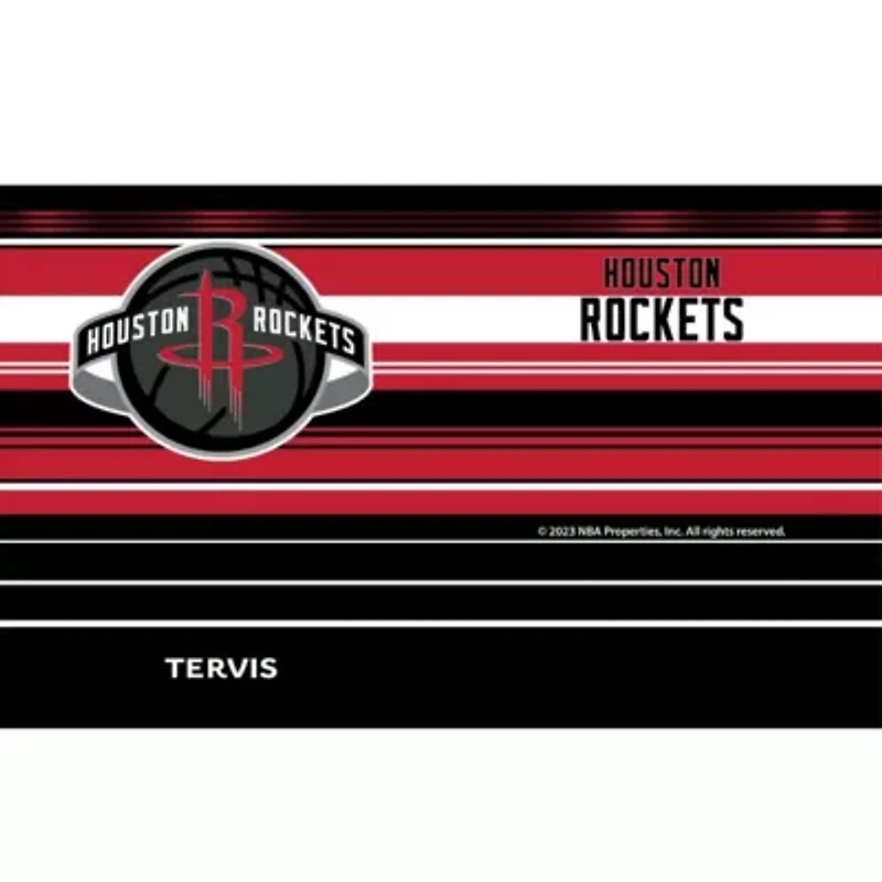 NBA Houston Rockets 20oz. Hype Stripes Stainless Tumbler