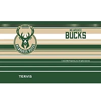 NBA Milwaukee Bucks 20oz. Hype Stripes Stainless Tumbler