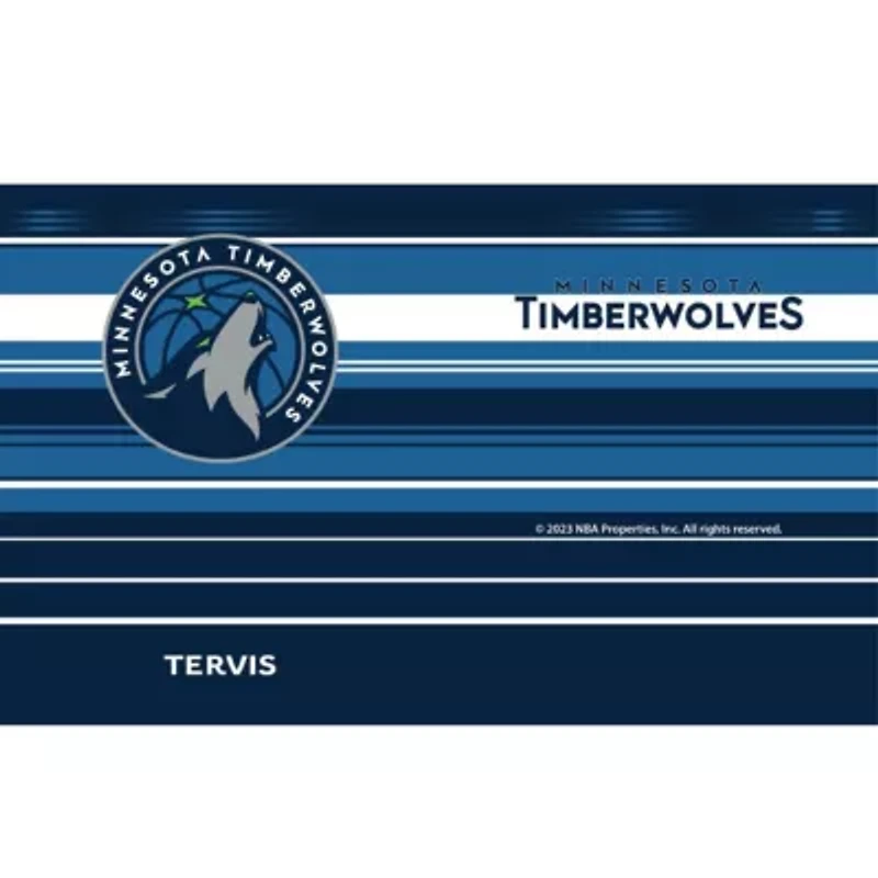 NBA Minnesota Timberwolves 20oz. Hype Stripes Stainless Tumbler
