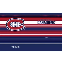 NHL Montreal Canadiens 20oz. Hype Stripes Stainless Tumbler
