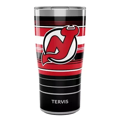 NHL New Jersey Devils 20oz. Hype Stripes Stainless Tumbler