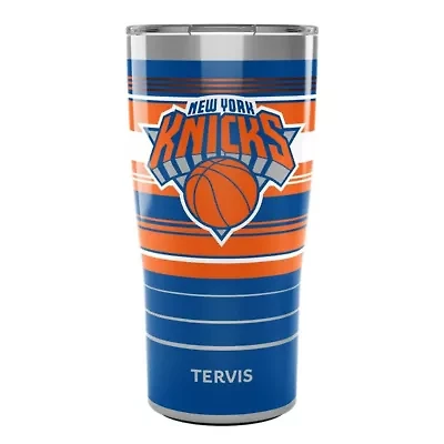 NBA New York Knicks 20oz. Hype Stripes Stainless Tumbler
