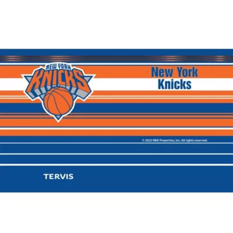NBA New York Knicks 20oz. Hype Stripes Stainless Tumbler