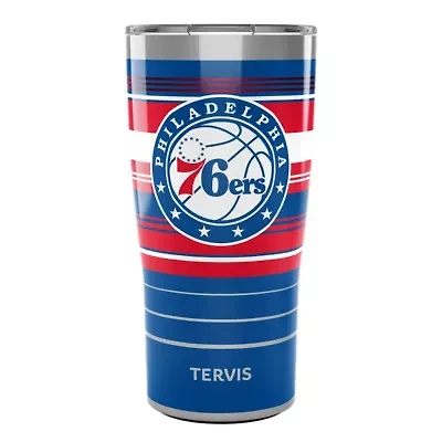 NBA Philadelphia 76ers 20oz. Hype Stripes Stainless Tumbler