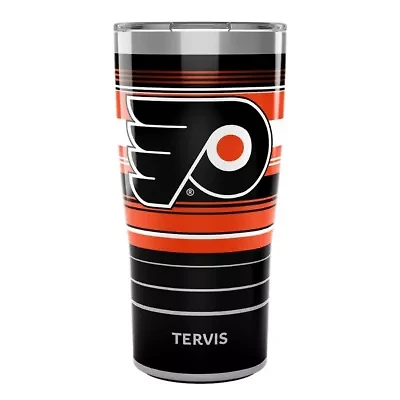NHL Philadelphia Flyers 20oz. Hype Stripes Stainless Tumbler