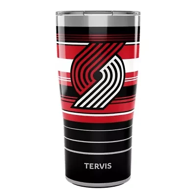 NBA Portland Trail Blazers 20oz. Hype Stripes Stainless Tumbler