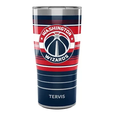 NBA Washington Wizards 20oz. Hype Stripes Stainless Tumbler