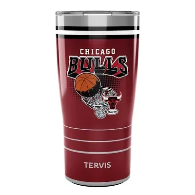 NBA Chicago Bulls 20oz. Vintage Stainless Tumbler