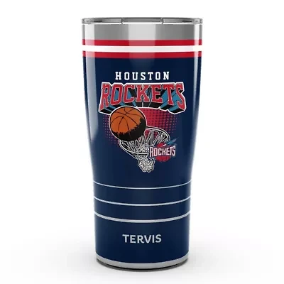 NBA Houston Rockets 20oz. Vintage Stainless Tumbler