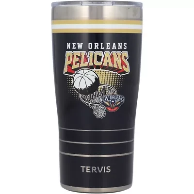 NBA New Orleans Pelicans 20oz. Vintage Stainless Tumbler