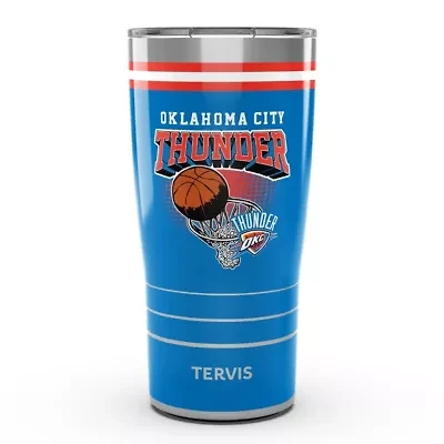 NBA Oklahoma City Thunder 20oz. Vintage Stainless Tumbler