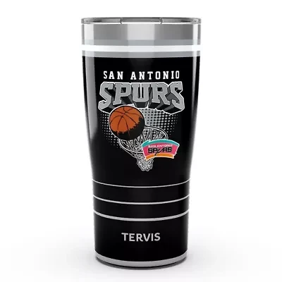 NBA San Antonio Spurs 20oz. Vintage Stainless Tumbler