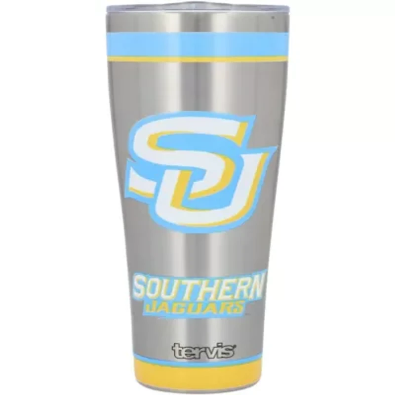 NCAA Southern University Jaguars 20oz. Traditional Stainless Tumbler