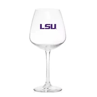 NCAA LSU Tigers 18oz. Stemmed Glass