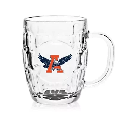 NCAA Auburn Tigers 20oz. Dimpled Glass Mug