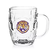NCAA LSU Tigers 20oz. Dimpled Glass Mug